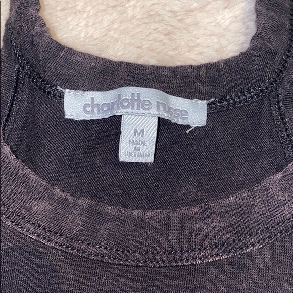 Charlotte Russe Crop Top Medium - Picture 3 of 4